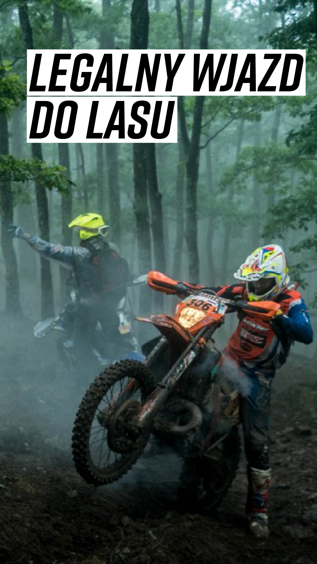 Czy legalny wjazd do lasu motocyklem w końcu będzie możliwy?