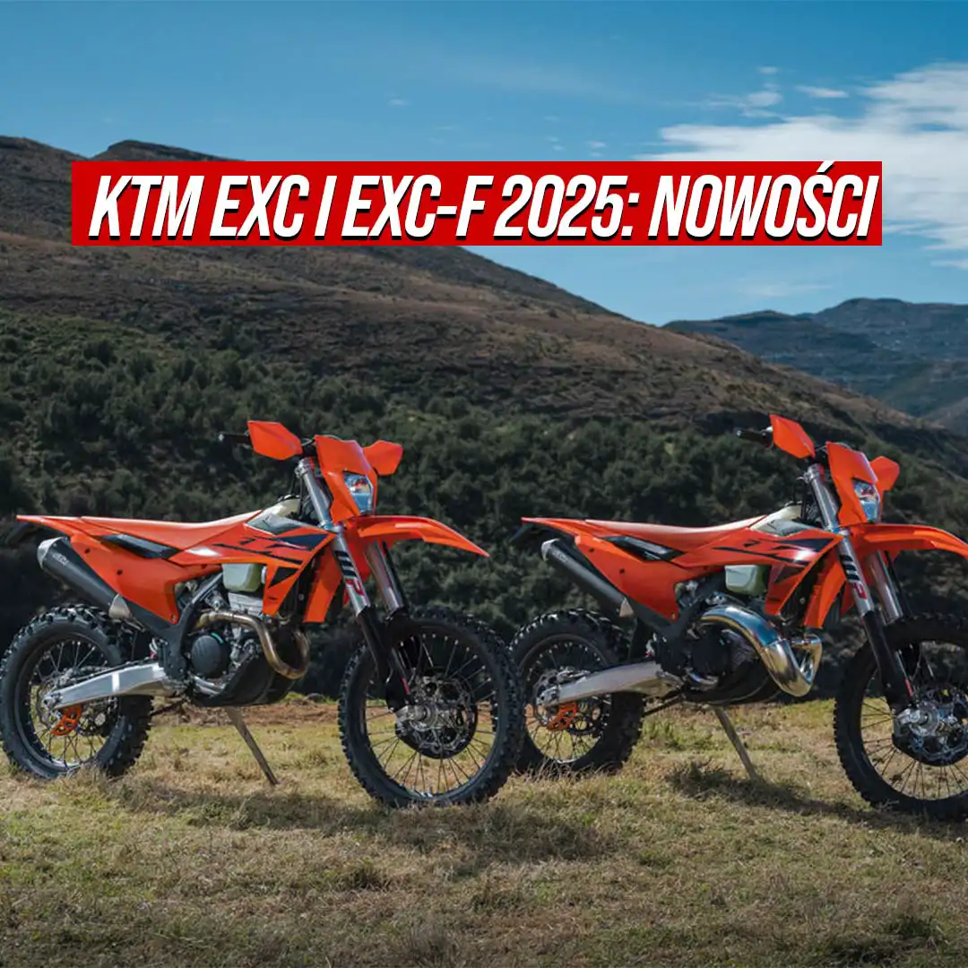 Nowości w KTM EXC i EXC-F na sezon 2025!