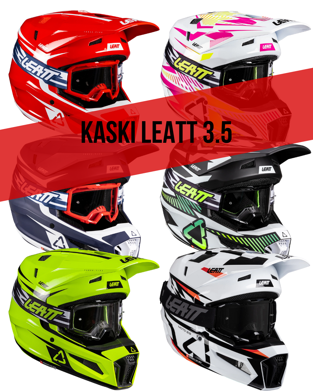 Kask cross Leatt Moto 3.5 – wygoda i ochrona w jednym