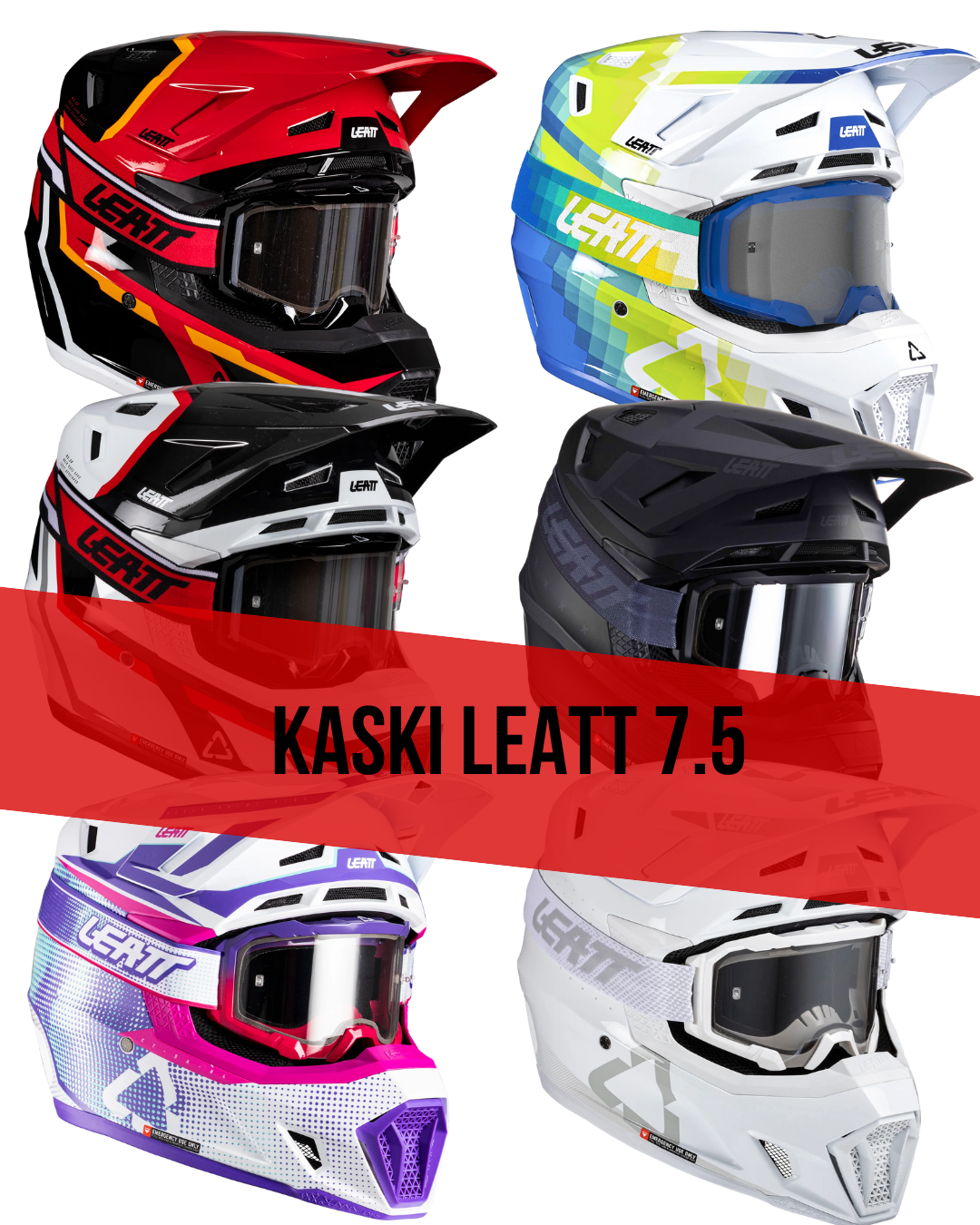 Kask cross Leatt Moto 7.5 – lekki, przewiewny i gotowy na tor