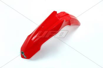 Czarny Blotnik Przód UFO dla Honda CRF 250R '14-'17 / CRF 450R '13-'16 kolor czerwony