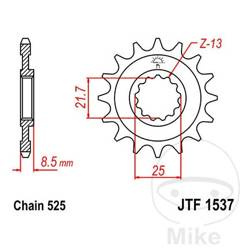 Zębatka przednia JT JTF1537.19 (19Z)