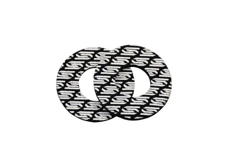 Pianki antyodciskowe na manetki Scar Donutz kolor czarny