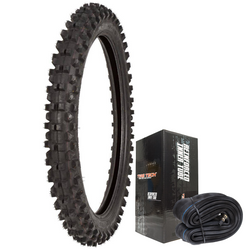 Zestaw METZELER Opona 90/90-21 MCE 6 DAYS EXTREME FIM M+S + dętka Tire Tech 3mm