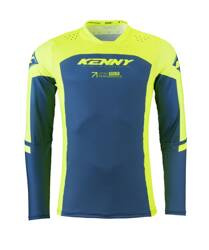 Kenny Racing Bluza cross PERFORMANCE SOLID NEON YELLOW kolor niebieski,żółty fluo
