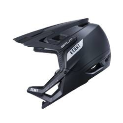 Kenny Racing kask rowerowy model Split Black kolor czarny/biały