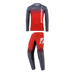 Kenny Racing Komplet cross Performance Gradient czerwony,szary,biały