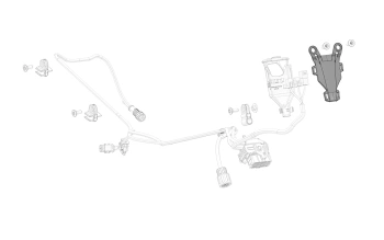 Stark Future Pokrywka uchwytu złącza do półki zawieszenia Stark Varg MX 1.0