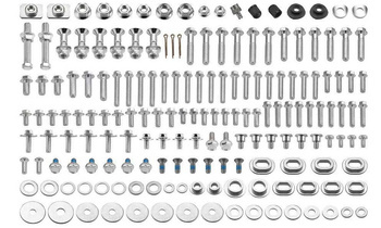 Accel/ Komplet śrub Pro Pack/ Yamaha YZ/YZF/ Kolor Czarny