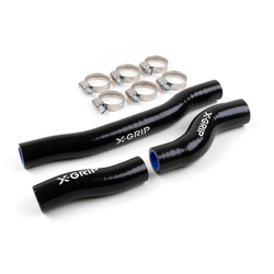 X-GRIP Silikonowe węże/przewody chłodnicy KTM EXC 250/300 TPI '20-'23, Husqvarna TE/TEI 250/300 TPI '20-'23, Gas-Gas EC 250/300 TPI '20-'23 X-GRIP, Kolor czarny