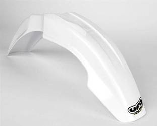 Blotnik Przód UFO dla Kawasaki KXF 250 / 450 '09-'12 kolor biały