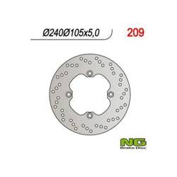 NG Tarcza hamulcowa TYŁ Honda XL 600V, CB 500, CBF 600 (240x105x5)