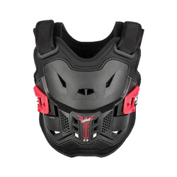 Buzer LEATT 2.5 Mini Junior – klatka (CE EN 14021) – czarno-czerwony
