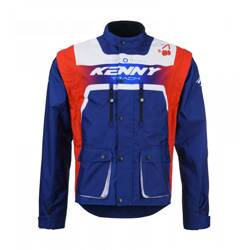 Kenny Racing Kurtka enduro TRACK PATRIOT kolor czerwony,niebieski,biały fluo