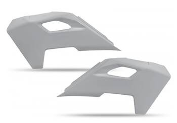 Owiewki chłodnicy UFO dla Husqvarna TC 125 / 250 '23-'24, TE 150 / 250 / 300 '24, FC / TX / FX / FE 300 / 350 / 450 / 501 '24 kolor szary