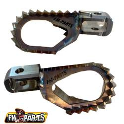 FM-PARTS Offset Podnóżnki Stainless Footpegs KTM/Husqvarna