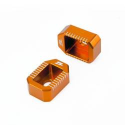 ZETA Napinacz tylnej osi łańcucha KTM 65SX kolor pomarańczowy