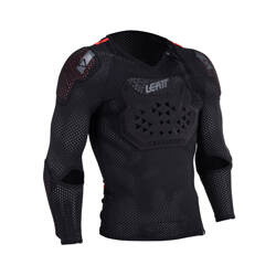 Koszulka ochronna LEATT ReaFlex Stealth Body Protector Level 1 – klatka + plecy + barki + łokcie (CE) – czarny