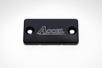 Accel Czarna Pokrywa Pumpy Hamulcowej Przód / Yamaha / Suzuki / Kawasaki