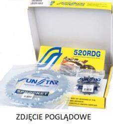 SUNSTAR Zestaw napędowy BMW F 650/ST 94-04 / APRILIA PEGASO 650 97-00  [16/47] [110] [DG-Ring]