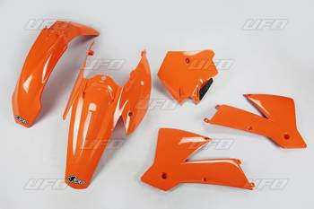 UFO Komplet plastików KTM SX / EXC '03-'04 kolor pomarańczowy