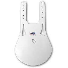 Plastron UFO Vintage w kolorze czerwonym / pole numerowe przód