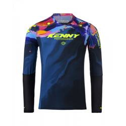 Kenny Racing Bluza cross PERFORMANCE BRUSH kolor niebieski,żółty,czerwony