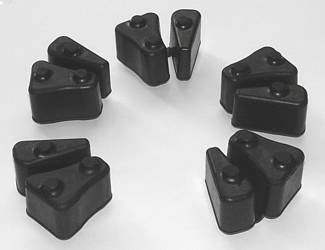 Tourmax Komplet gum zbieraka Honda XL 1000V VARADERO 00-10, VTR 1000 97-06