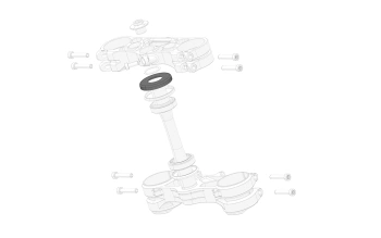 Stark Future Pokrywa łożyska główki ramy górna Stark Varg SM, EX, MX 1.2, MX 1.0