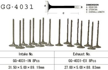 Vesrah Zawór wydechowy KAWASAKI ZRX 1100/1200