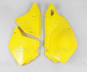 Boczki Tylne UFO dla Suzuki DRZ 400E '00-'09 kolor żółty