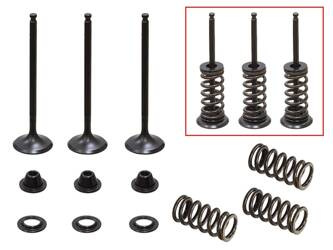 Zawory ssące [komplet zaworów + sprężyny + podkładki][stalowe] Yamaha YZF 250 '01-'13, WR 250 F '01-'13 (WRF250)  (MX-09519I) (23X3,99X78,6MM)