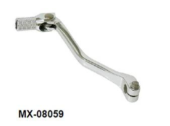 Dźwignia zmiany biegów z kutego aluminium GAS GAS EC / MC / SM / MX / PAMPERA   srebrny