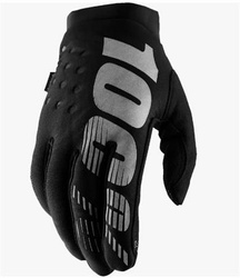 Rękawiczki zimowe damskie na cross 100% BRISKER kolor czarny, szary