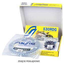 SUNSTAR Zestaw napędowy SUZUKI GSXR 1000 01-06  [17/42] [110] [DG-Ring]