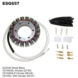Electrosport Uzwojenie alternatora / stator Suzuki VS 1400 Intruder 87-07