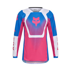 Bluza cross Junior Fox 180 Collect  niebieski różowy