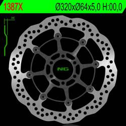 NG Tarcza hamulcowa przód BMW S 1000R/RR/XR 13-18 / MOTO GUZZI CALIFORNIA 1400 13-18