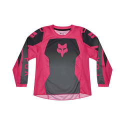 Bluza cross Junior Fox Girls 180 Shield czarny różowy
