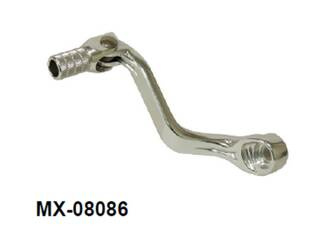 Dźwignia zmiany biegów z kutego aluminium KTM SX 65 '09-'23, XC 65 '09, Husqvarna TC 65 '17-'23,   srebrny