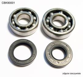 Bearing Worx Łożysko wału korbowego z uszczelniaczami Yamaha YZ 80/85 93-18