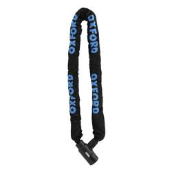 OXFORD ŁAŃCUCH DO MOTOCYKLA OXFORD GP CHAIN LOCK DŁUGOSC 2 METRY Z ZAPIĘCIEM. ŚREDNICA OCZKA 9,5MM