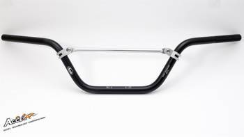 Accel/ Kierownica aluminiowa (22.2mm) z poprzeczką/ ATV wysoka/ Czarna