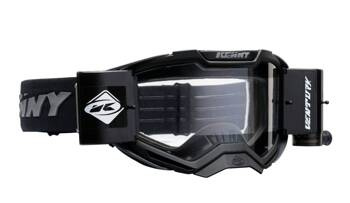 Kenny Racing gogle roll-off model Ventury kolor czarny szyba przeźroczysta