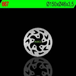 NG Tarcza hamulcowa tył GAS GAS 50 EC/TXT