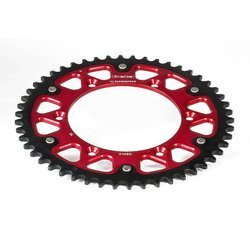 Supersprox Zębatka tylna [49 zębów] STEALTH [stalowo-aluminiowa] Honda CR / CRF / XR '83-'16 [JTR210.49]  kolor:  czerwony