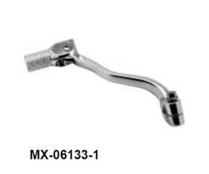 Dźwignia zmiany biegów z kutego aluminium Honda CRF 250 R '04-'09, CRF 250 X '04-'16   srebrny