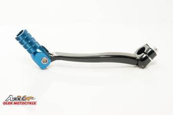 Accel Dźwignia zmiany biegów aluminiowa Yamaha YZF 250/450 [2014-2018] / WRF 250 [2014-2018] / WRF 450 [2016-2018] - kolor czarny/niebieski
