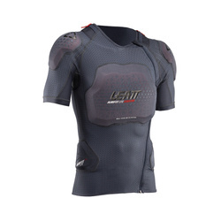 Zbroja LEATT Body T-Shirt 3DF AirFit Lite Level 1 – klatka + plecy + ramiona (CE) – szary