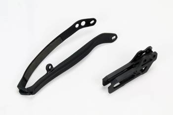 UFO Komplet Ślizg + Prowadnica łańcucha Yamaha YZ 125/250 '09-14, YZF/WRF 250/450 '09-21,